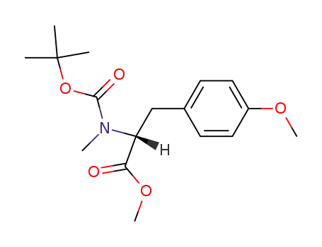 N-<sup>t</sup>BOC-N-methyl-O-methyl-D-tyrosine methyl ester
