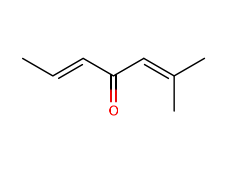 Molecular Structure of 38011-55-1 (2,5-Heptadien-4-one, 2-methyl-, (5E)-)