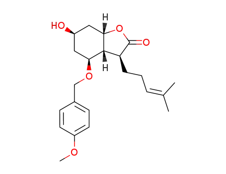 (3S,3aR,4S,6R,7aS)-6-hydroxy-4-<(4-methoxybenzyl)oxy>-3-(4-methyl-3-pentenyl)-3a,4,5,6,7,7a-hexahydrobenzo<b>furan-2(3H)-one