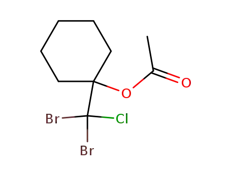 1-(Dibromochloromethyl)-1-acetoxycyclohexane