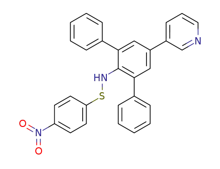 N-[(4-nitrophenyl)thio]-2,6-diphenyl-4-(3-pyridyl)aniline