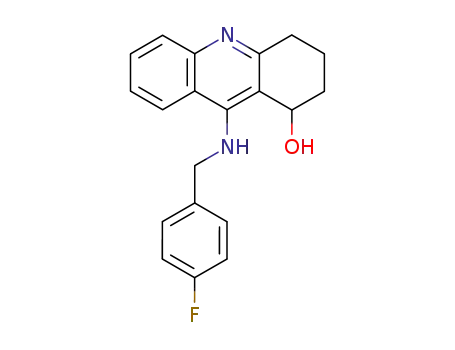 1-Acridinol, 1,2,3,4-tetrahydro-9-(((4-fluorophenyl)methyl)amino)-