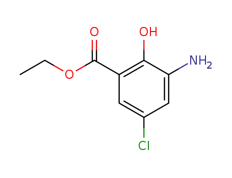 ethyl 3-aminio-5-chloro-2-hydroxybenzoate
