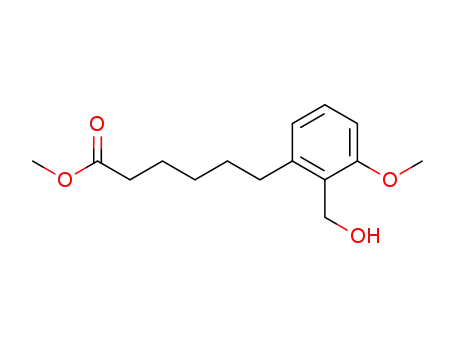 methyl-6-[2-(hydroxymethyl)-3-methoxyphenyl]hexanoate