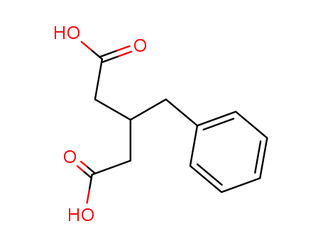 Molecular Structure of 32386-49-5 (3-benzylpentanedioic acid)