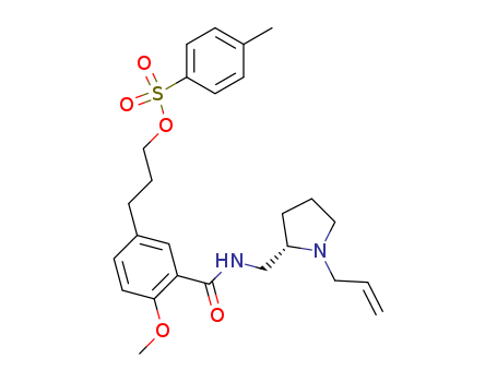 BENZAMIDE, 2-METHOXY-5-[3-[[(4-METHYLPHENYL)SULFONYL]OXY]PROPYL]-N-[[1-(2-PROPENYL)-2-PYRROLIDINYL]METHYL]-