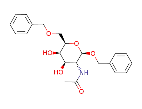 N-((2R,3R,4R,5R,6R)-2-Benzyloxy-6-benzyloxymethyl-4,5-dihydroxy-tetrahydro-pyran-3-yl)-acetamide