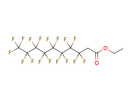 Decanoic acid, 3,3,4,4,5,5,6,6,7,7,8,8,9,9,10,10,10-heptadecafluoro-,
ethyl ester