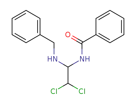 N-(1-benzylamino-2,2-dichloroethyl)benzamide