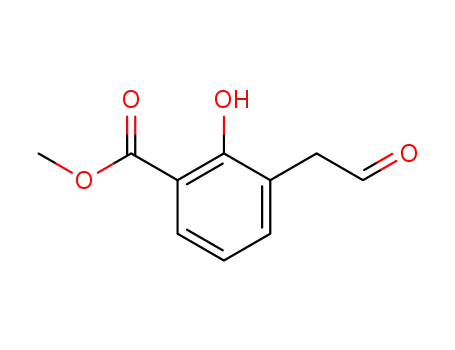 Molecular Structure of 91715-56-9 (Methyl 3-forMyl-2-Methoxybenzoate)