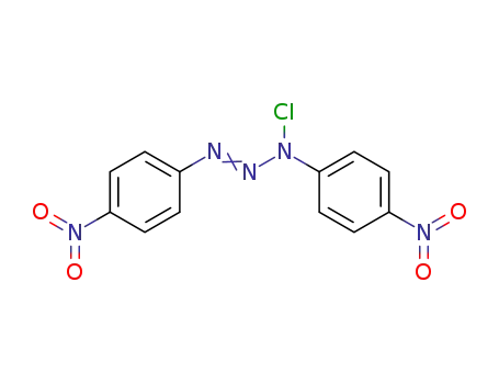 Molecular Structure of 187464-07-9 (1-chloro-1,3-bis(4-nitrophenyl)triazene)
