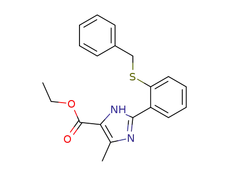 2-<2-(benzylthio)phenyl>-4-carbethoxy-5-methylimidazole