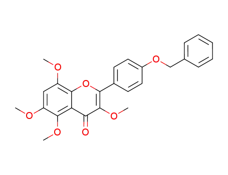4'-benzyloxy-3,5,6,8-tetramethoxyflavone