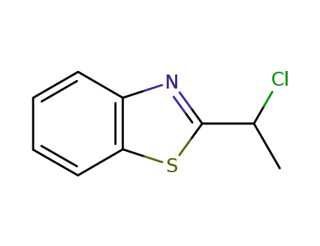 Benzothiazole, 2-(1-chloroethyl)- (9CI)