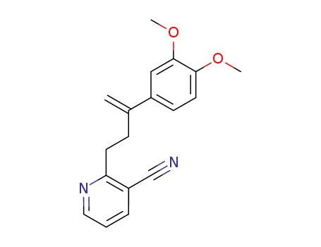 3-Pyridinecarbonitrile, 2-[3-(3,4-dimethoxyphenyl)-3-butenyl]-
