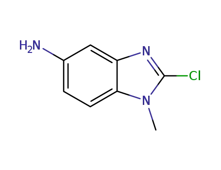 1H-Benzimidazol-5-amine,2-chloro-1-methyl-(9CI)