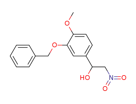 1-(3-Benzyloxy-4-methoxy-phenyl)-2-nitro-ethanol