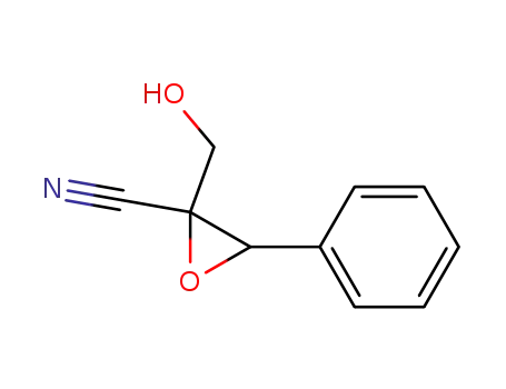 2-(Hydroxymethyl)-3-phenyloxirane-2-carbonitrile