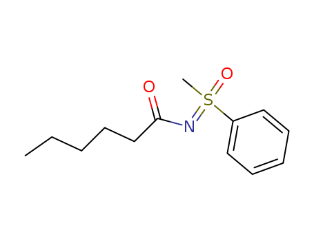 S-Methyl-N-(1-oxohexyl)-S-phenylsulfoximide