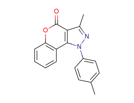 3-methyl-1-(p-tolyl)chromeno[4,3-c]pyrazol-4(1H)-one