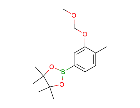 2-[3-(methoxymethoxy)-4-methylphenyl]-4,4,5,5-tetramethyl-1,3,2-dioxaborolane