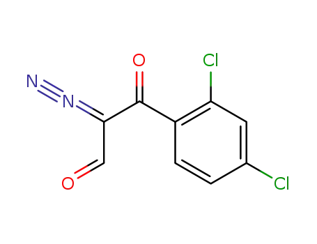 2-Diazo-3-(2,4-dichloro-phenyl)-3-oxo-propionaldehyde