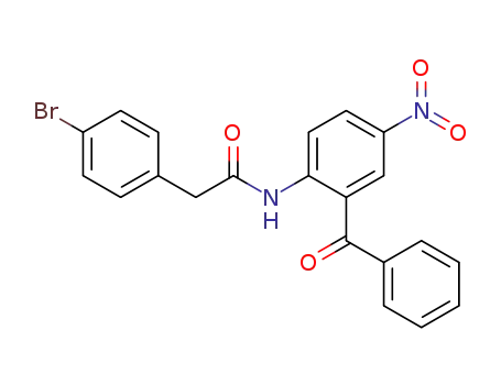 N-(2-benzoyl-4-nitrophenyl)-2-(4-bromphenyl)acetamide