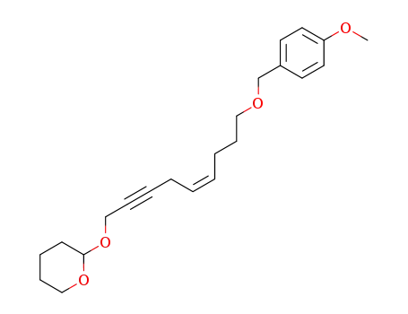 (5Z)-9-(4'-methoxybenzyloxy)-1-(oxan-2'-yloxy)-5-nonen-2-yne