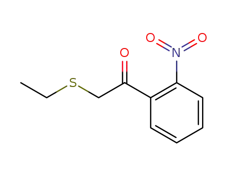 2-ethylsulfanyl-1-(2-nitrophenyl)ethanone