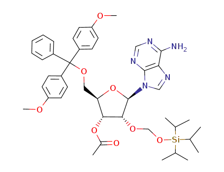 3'-O-acetyl-5'-O-(4,4'-dimethoxytrityl)-2'-O-{[(triisopropylsilyl)oxy]methyl}adenosine