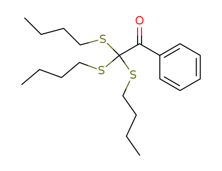 2,2,2-tris(butylsulfanyl)-1-phenylethanone
