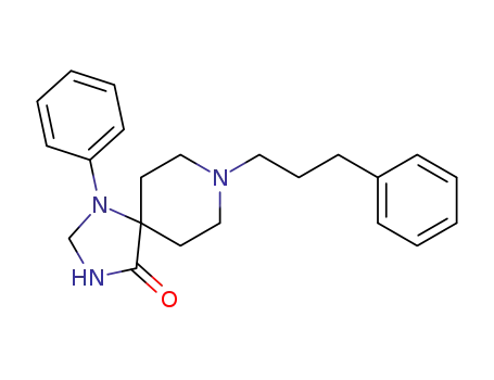 1,3,8-Triazaspiro[4.5]decan-4-one,1-phenyl-8-(3-phenylpropyl)-