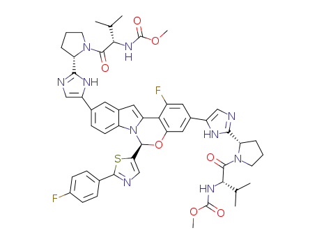 C<sub>52</sub>H<sub>54</sub>F<sub>2</sub>N<sub>10</sub>O<sub>7</sub>S