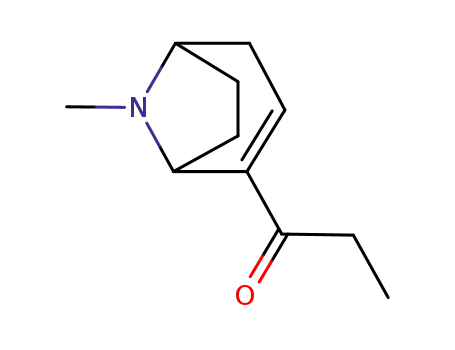 8-methyl-2-propanoyl-8-azabicyclo<3.2.1>oct-2-ene