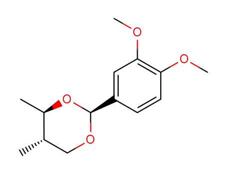 (2S,4R,5S)-2-(3,4-Dimethoxy-phenyl)-4,5-dimethyl-[1,3]dioxane