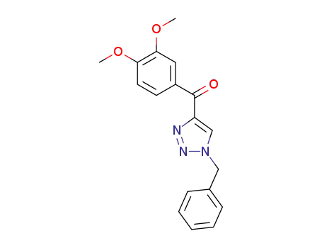 (1-benzyl-1H-1,2,3-triazol-4-yl)(3,4-dimethoxyphenyl)methanone