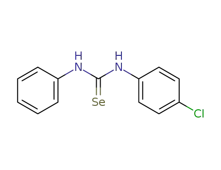 Molecular Structure of 16519-54-3 (N-Phenyl-N'-(p-chlor-phenyl)-selenoharnstoff)