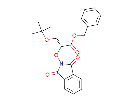 benzyl (R)-3-tert-butyloxy-2-phthalimidooxypropanoate