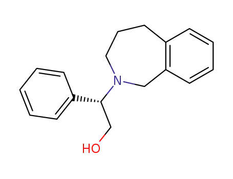 2-phenyl-2-(1,3,4,5-tetrahydro-benzo[<i>c</i>]azepin-2-yl)-ethanol