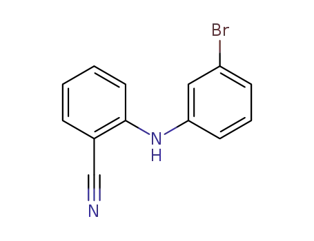 2-[(3-bromophenyl)amino]benzonitrile