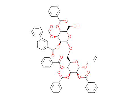 allyl 2,3,4-tri-O-benzoyl-α-D-mannopyranosyl-(1->6)-2,3,4-tri-O-benzoyl-α-D-mannopyranoside