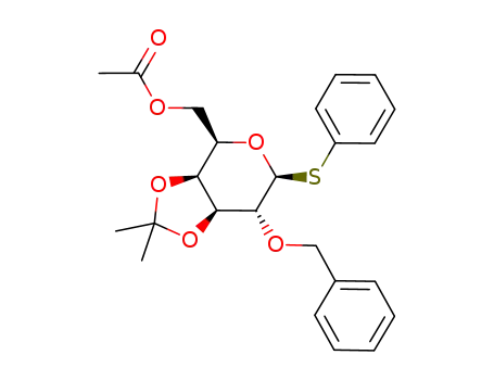 phenyl 6-O-acetyl-2-O-benzyl-3,4-O-isopropylidene-1-thio-β-D-galactopyranoside