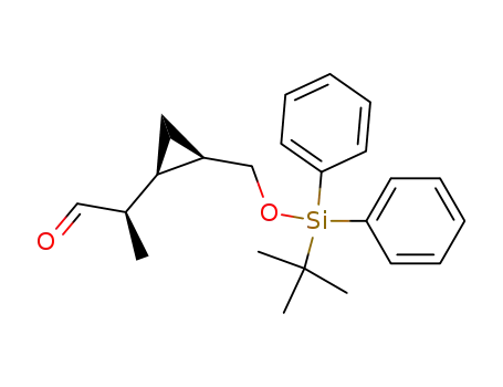 (R)-2-[(1S,2R)-2-(tert-Butyl-diphenyl-silanyloxymethyl)-cyclopropyl]-propionaldehyde
