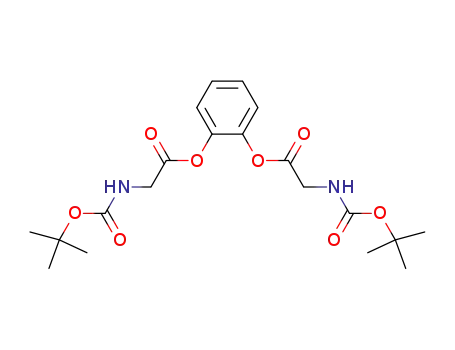 Molecular Structure of 485800-63-3 (Glycine, N-[(1,1-dimethylethoxy)carbonyl]-, 1,2-phenylene ester)