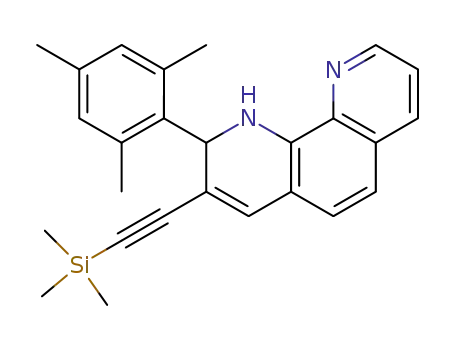 2-(2,4,6-Trimethylphenyl)-3-(trimethylsilanylethynyl)-1,2-dihydro-[1,10]phenanthroline