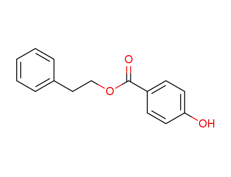 Molecular Structure of 83936-28-1 (PHENETHYL 4-HYDROXYBENZOATE)