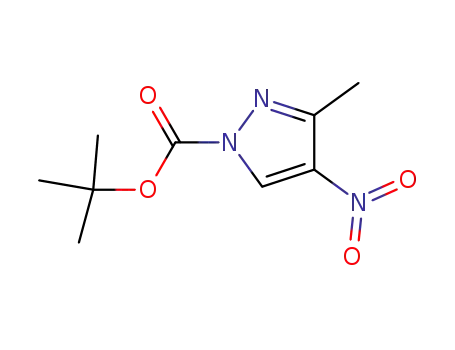 3-Methyl-4-nitro-pyrazole-1-carboxylic acid tert-butyl ester