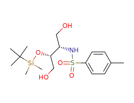 (2R,3S)-2-(tert-Butyldimethylsiloxy)-3-[(4-methylphenyl)sulfonylamino]butane-1,4-diol