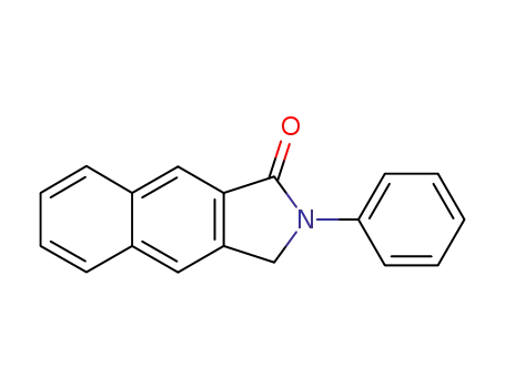 2-phenyl-2,3-dihydro-benzo[<i>f</i>]isoindol-1-one