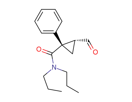 (1S,2R)-1-phenyl-2-formyl-N,N-dipropylcyclopropanecarboxamide